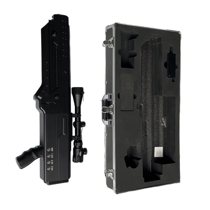  新村镇手持便携式枪型低空防御反制四通道A型